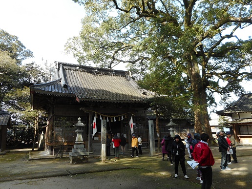 犀川の生立八幡神社