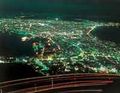 函館市街地の夜景